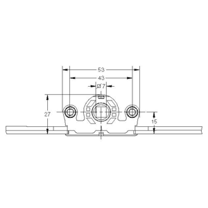 Поворотный механизм центр. GR 2: DM15 501-700 (600 мм)